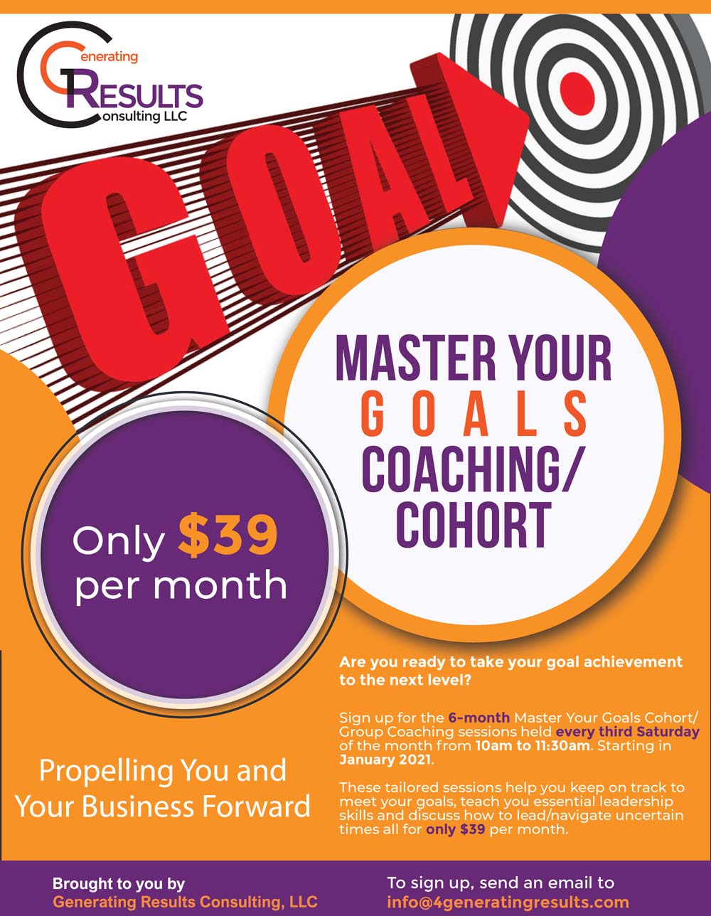 Master Your Goals Coaching/Cohort